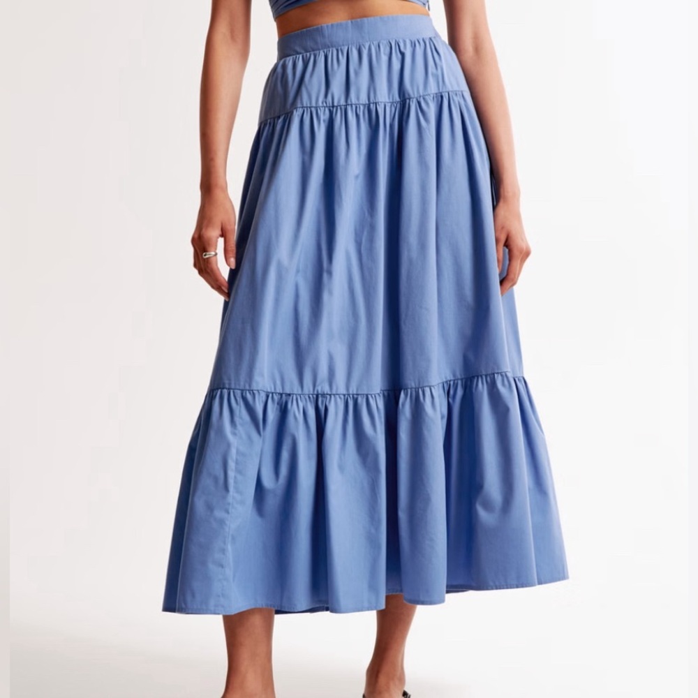 Abercrombie poplin skirt